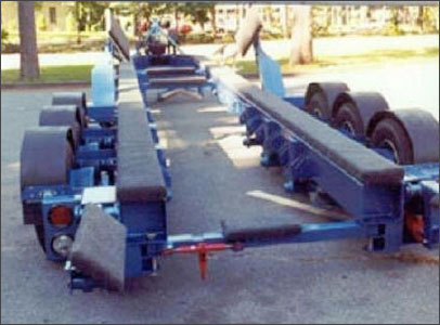 Hydraulic Road Boat Trailer - HPT Series 4500 T