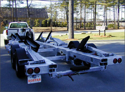 Hydraulic Road Boat Trailer  HST Series 3450